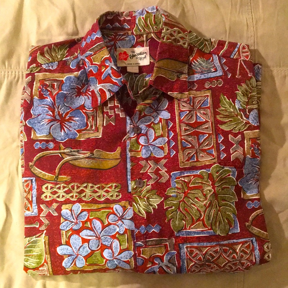 Hilo Hattie - L - Hawaiian Shirt - Like New!